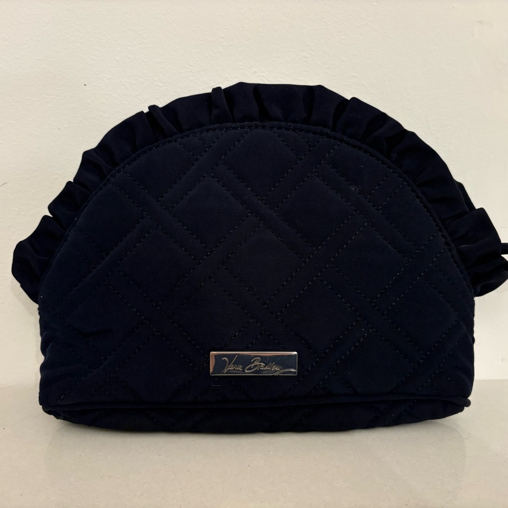 Vera Bradley Quilted Women's Make-up Bag - Picture 1 of 5